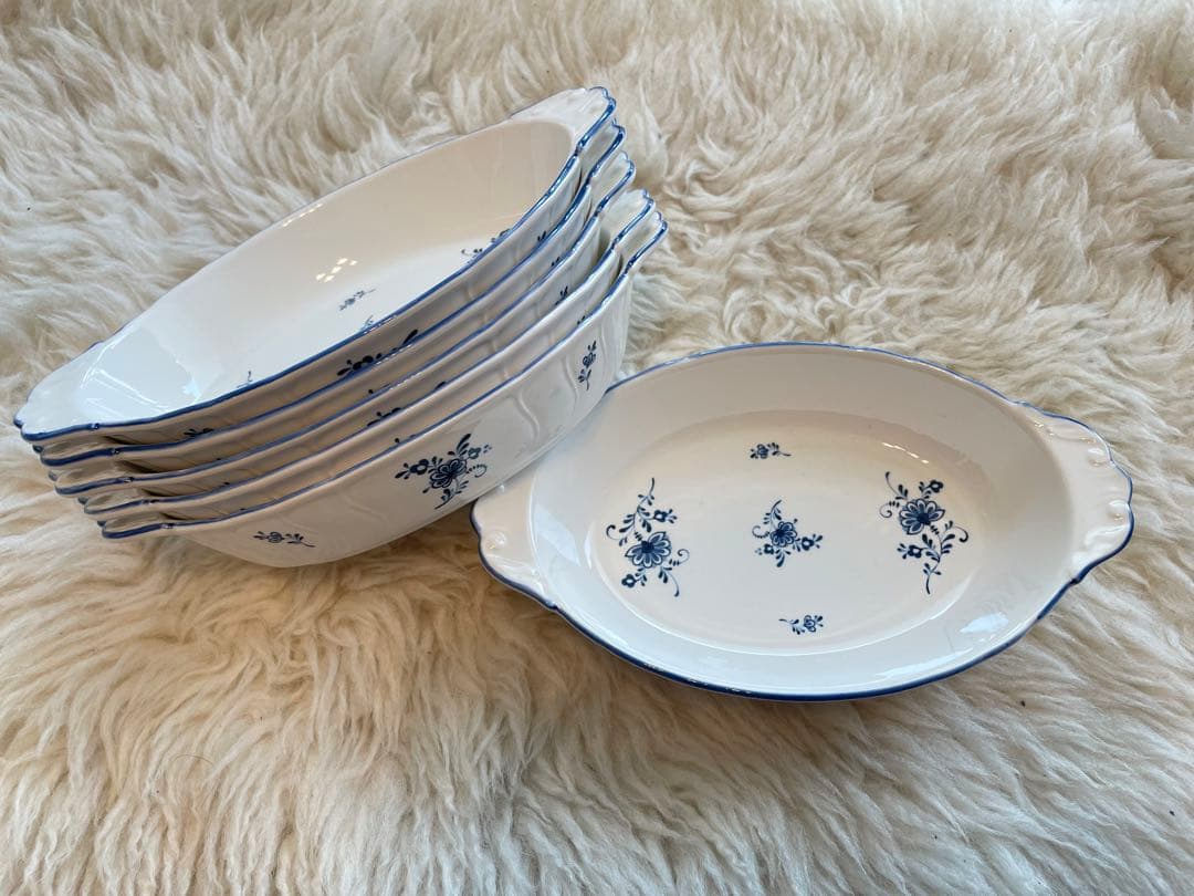 Noritake ノリタケ　クラフトーン　グラタン皿4枚セット