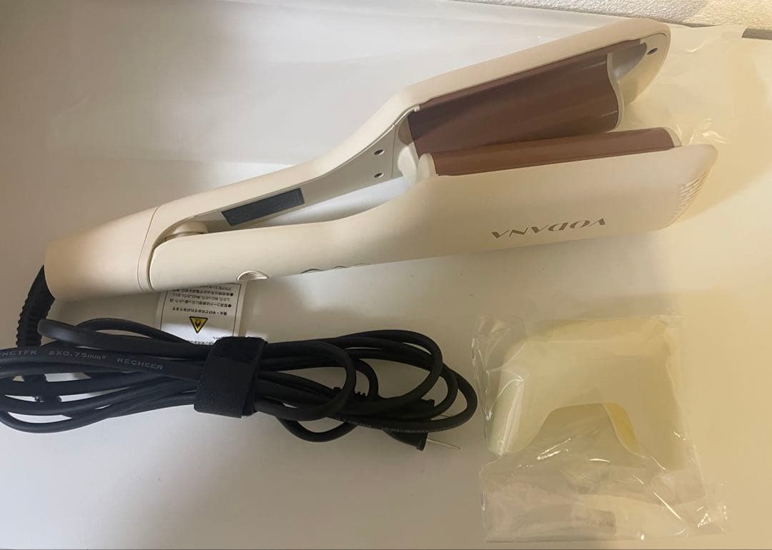 【未使用】VODANA トリプルフローウェーブアイロンティラミスブラウン32mm