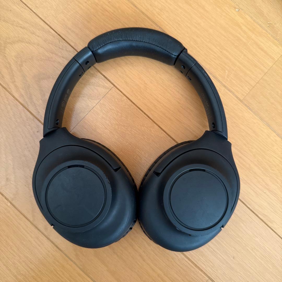 Audio-Technica オーディオテクニカ ブラック ワイヤレスヘッドホン