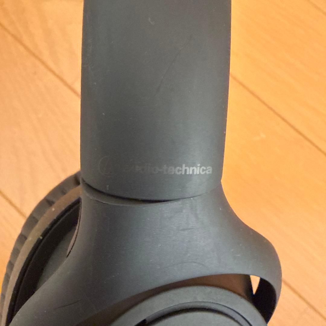 Audio-Technica オーディオテクニカ ブラック ワイヤレスヘッドホン