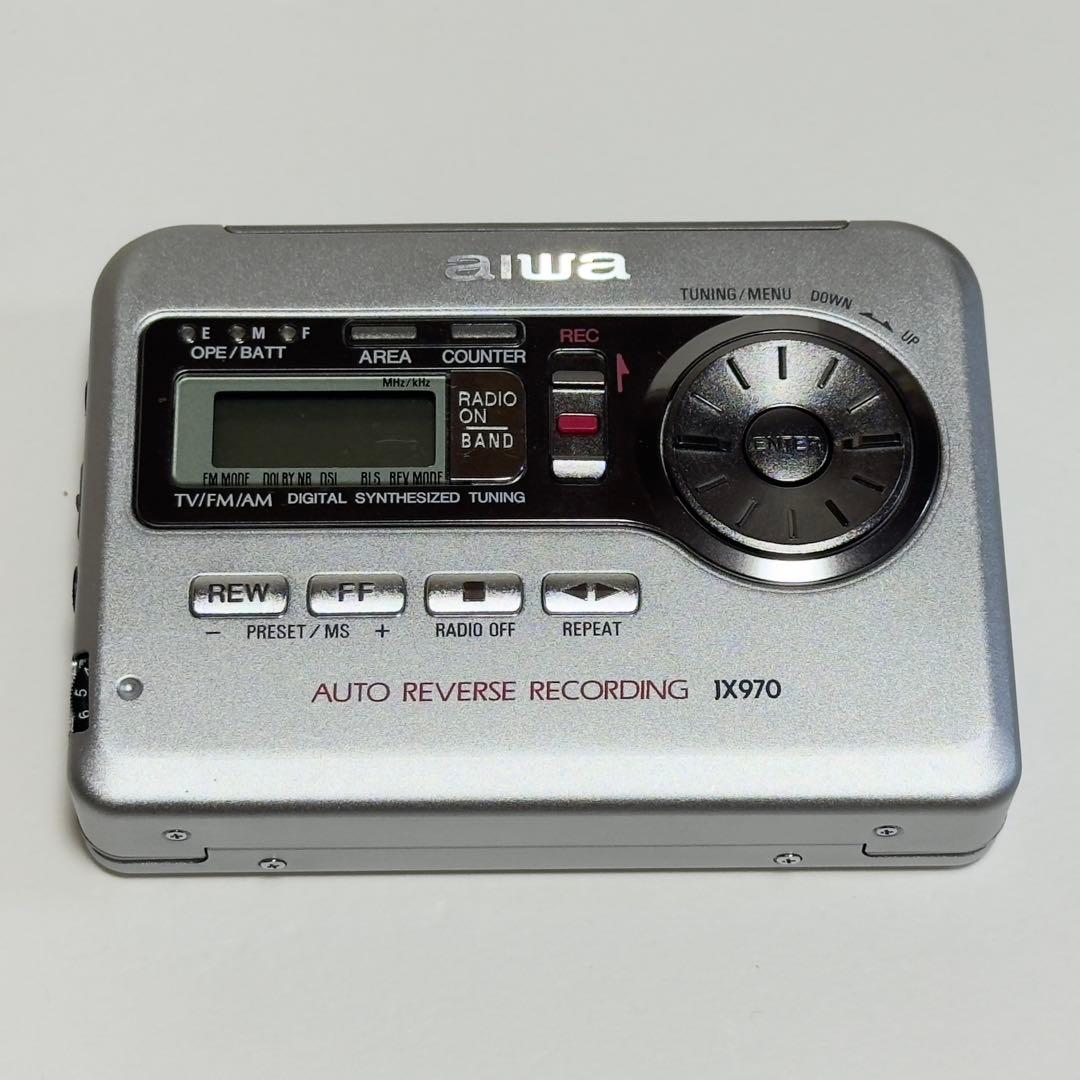 美品！ aiwa HS-JX970 ステレオラジオカセットレコーダー