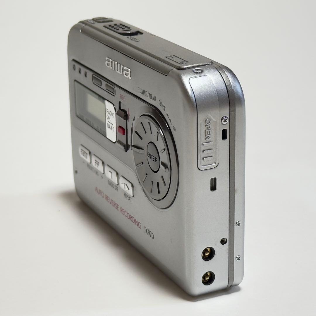 美品！ aiwa HS-JX970 ステレオラジオカセットレコーダー