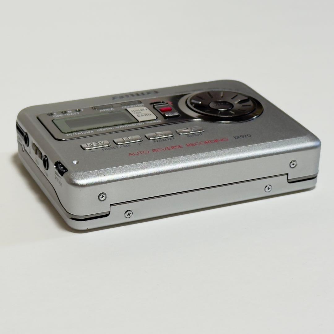 美品！ aiwa HS-JX970 ステレオラジオカセットレコーダー