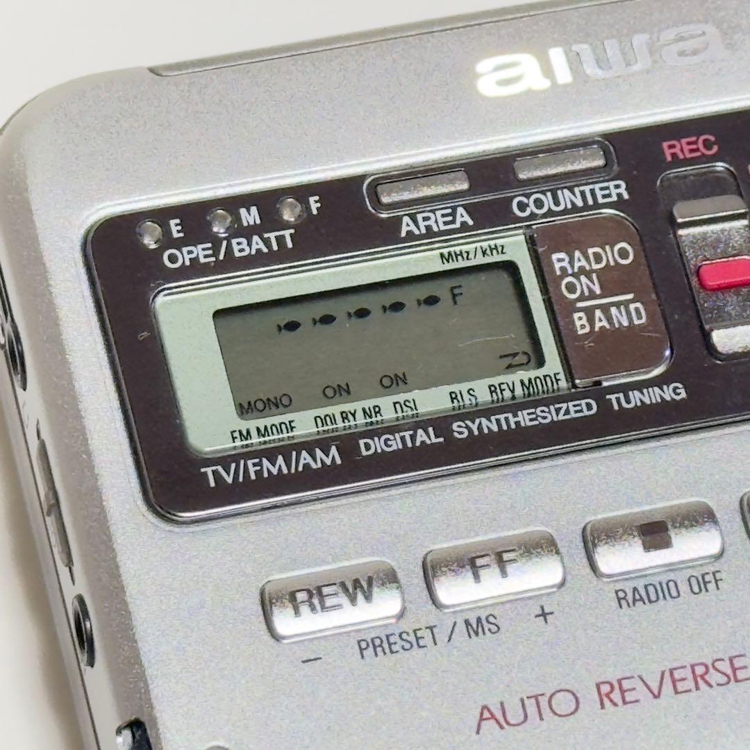 美品！ aiwa HS-JX970 ステレオラジオカセットレコーダー