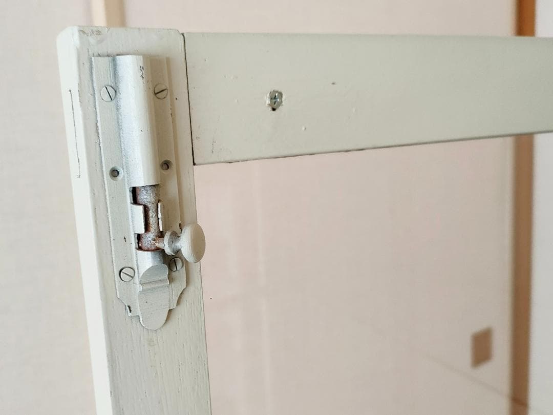 ケビント ガラス戸棚 古家具 レトロ 【送料込み】