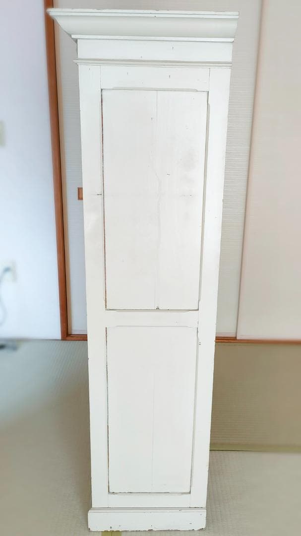 ケビント ガラス戸棚 古家具 レトロ 【送料込み】