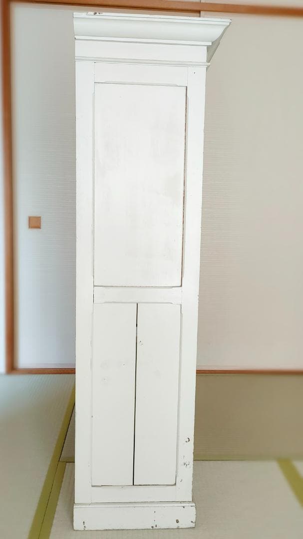 ケビント ガラス戸棚 古家具 レトロ 【送料込み】