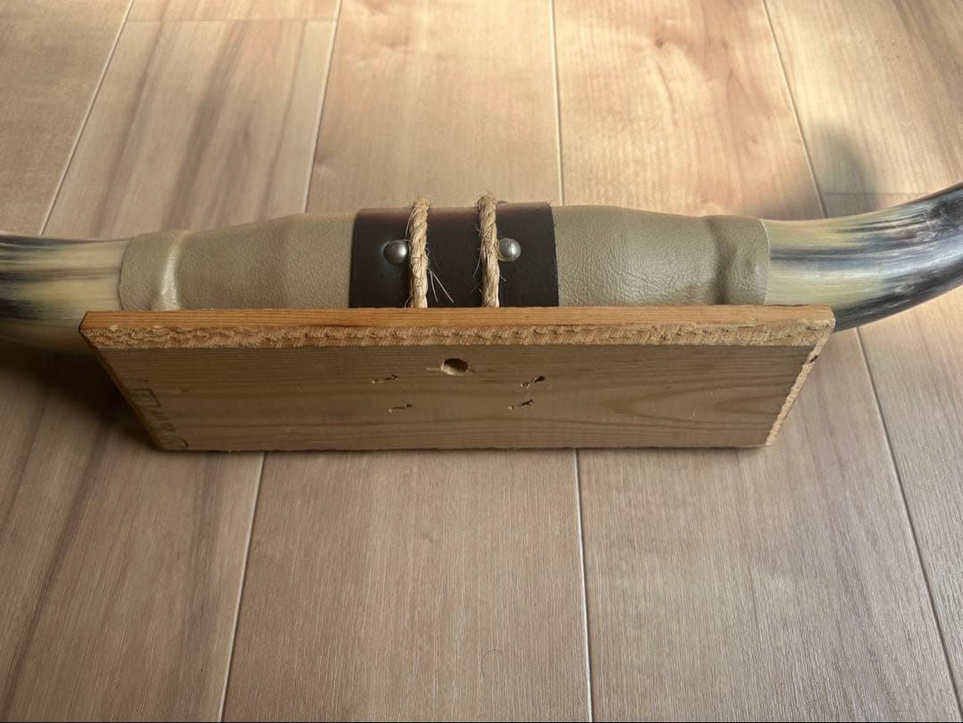 テキサス ロングホーンの置物 アメリカ製