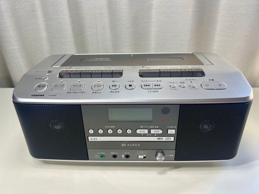 TOSHIBA TY-CDW991 CDラジカセ ラジオ