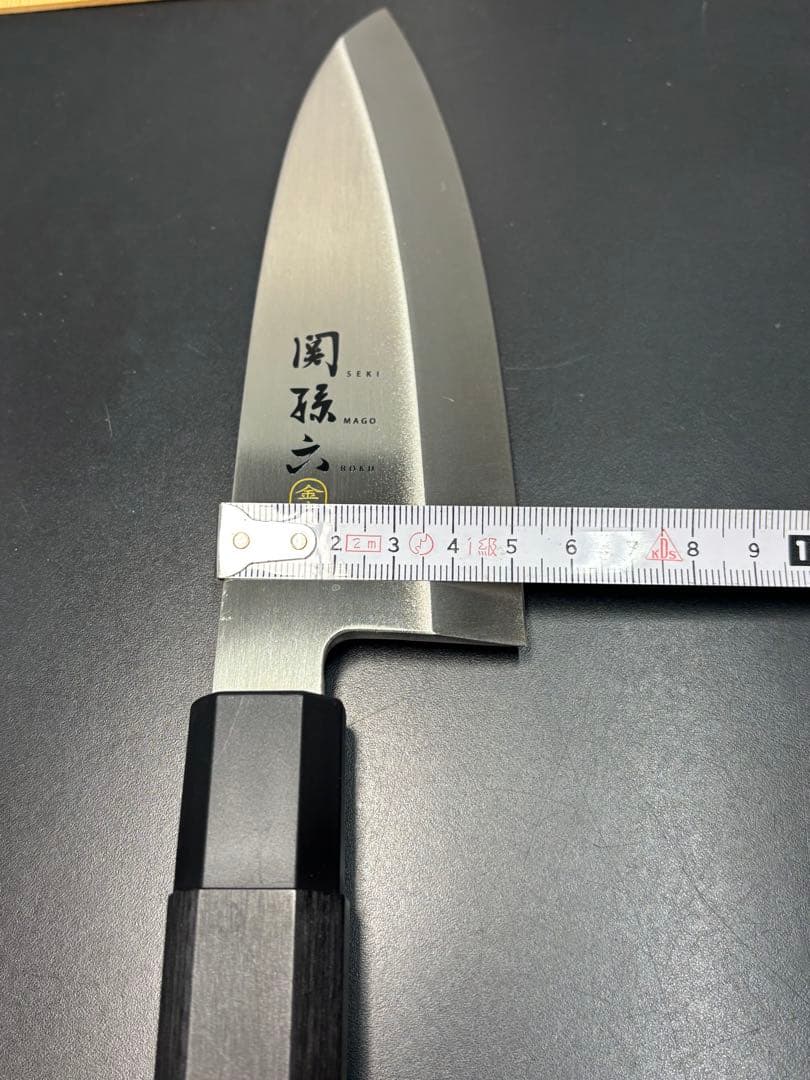 【未使用極美品】関孫六 金寿 KAI 包丁 EDGE ST 日本製 出刃包丁