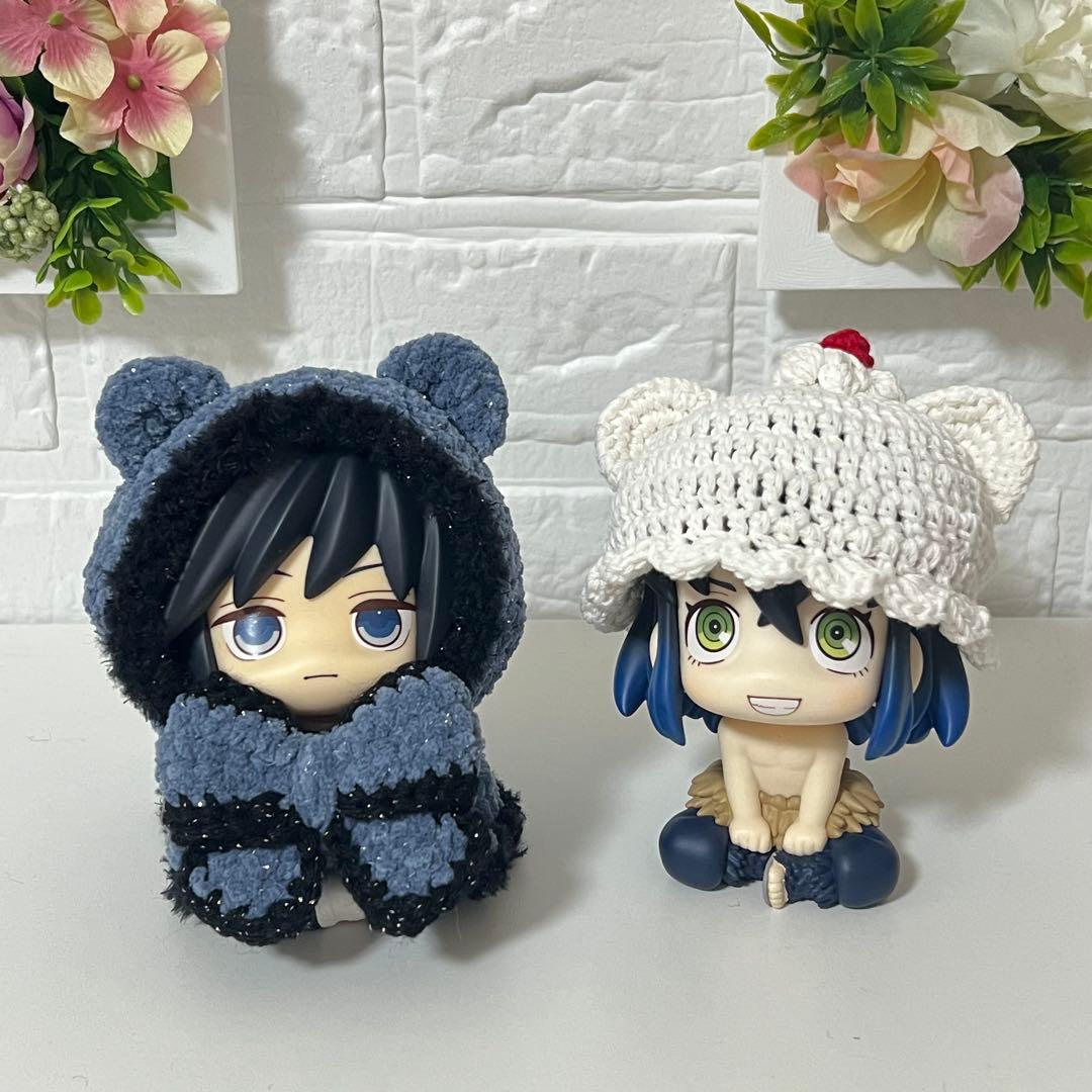 【オーダー品】 るかっぷ用 ポンチョ 10点 ケーキ帽子5点 ケーキ編みぐるみ