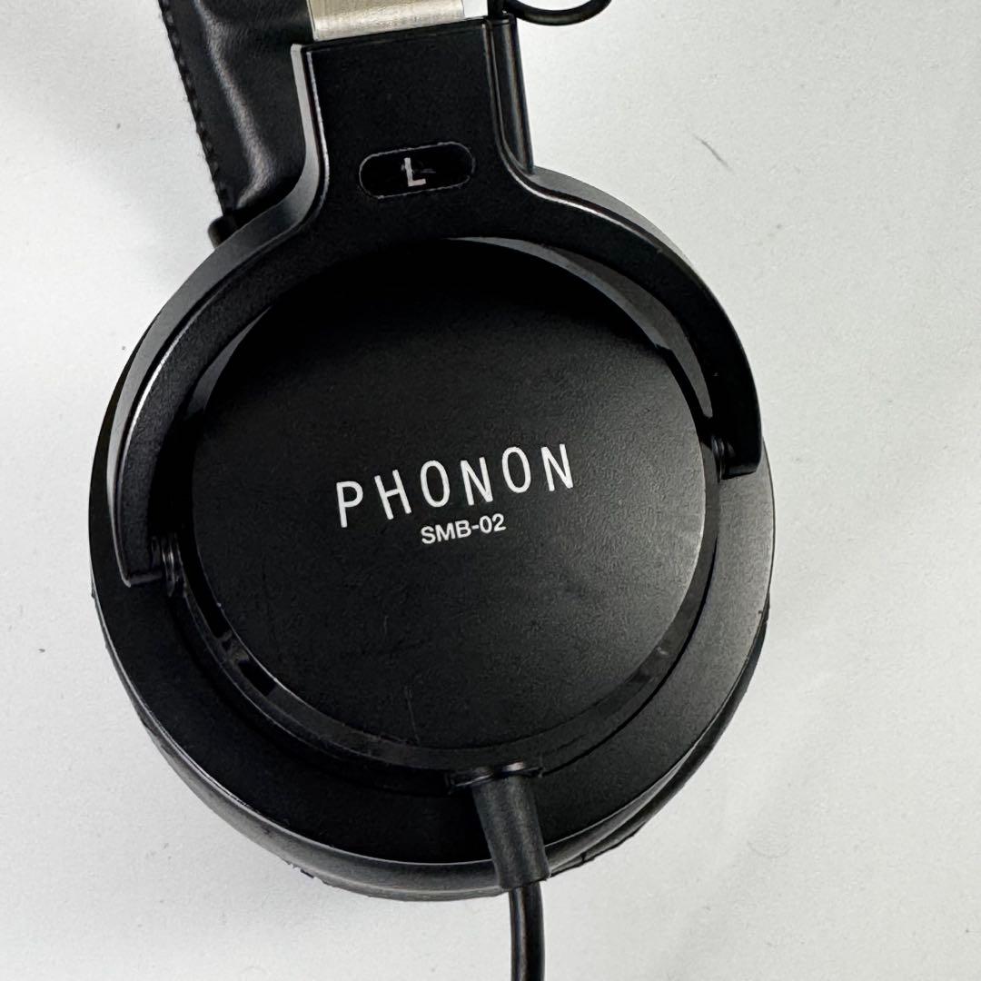 PHONON SMB-02 ヘッドホン（純正新品パッド付属）