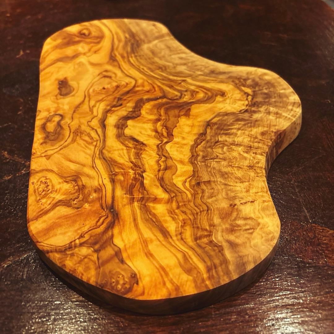 【AfricanSquare】オリーブナチュラルカッティングL NO3チュニジア