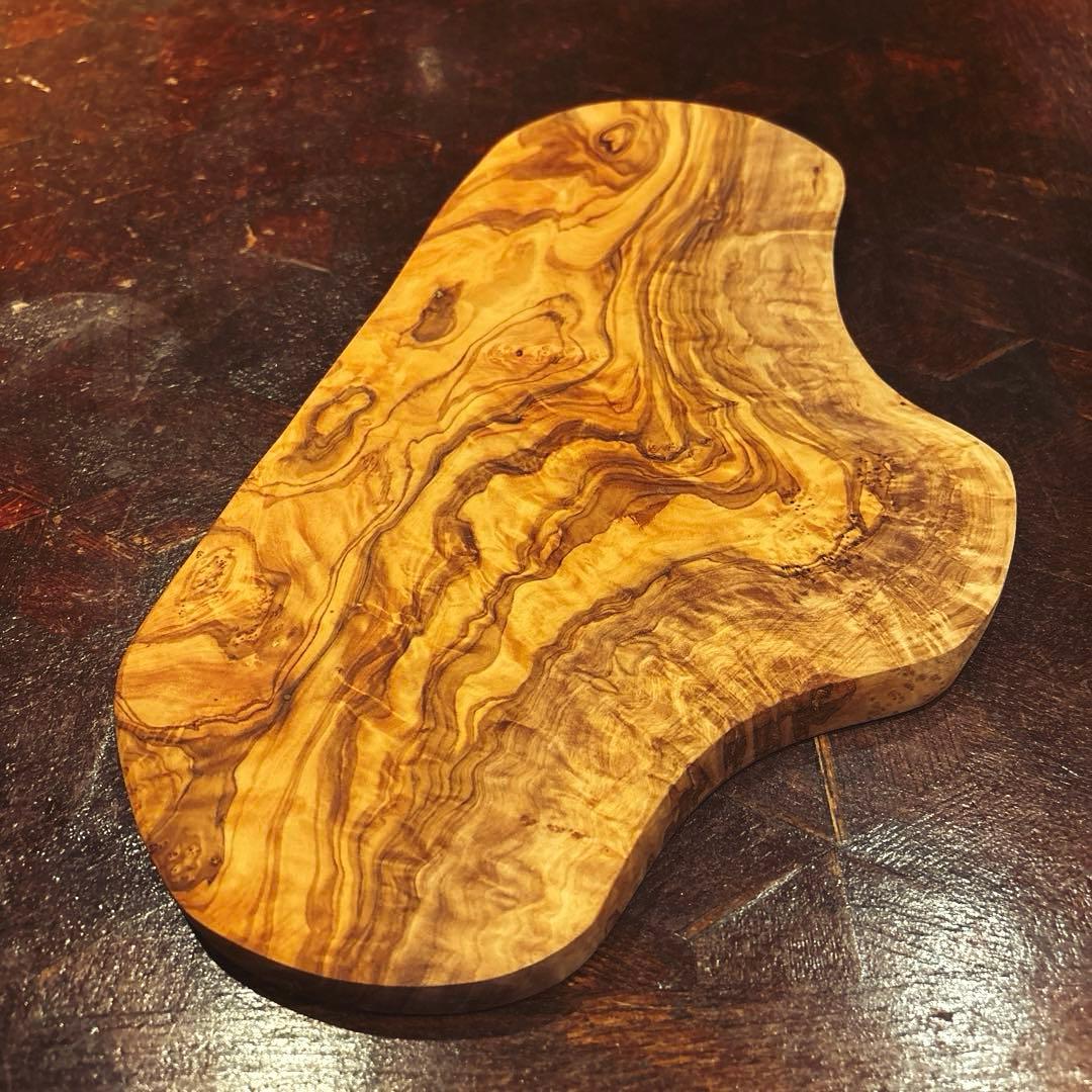 【AfricanSquare】オリーブナチュラルカッティングL NO3チュニジア