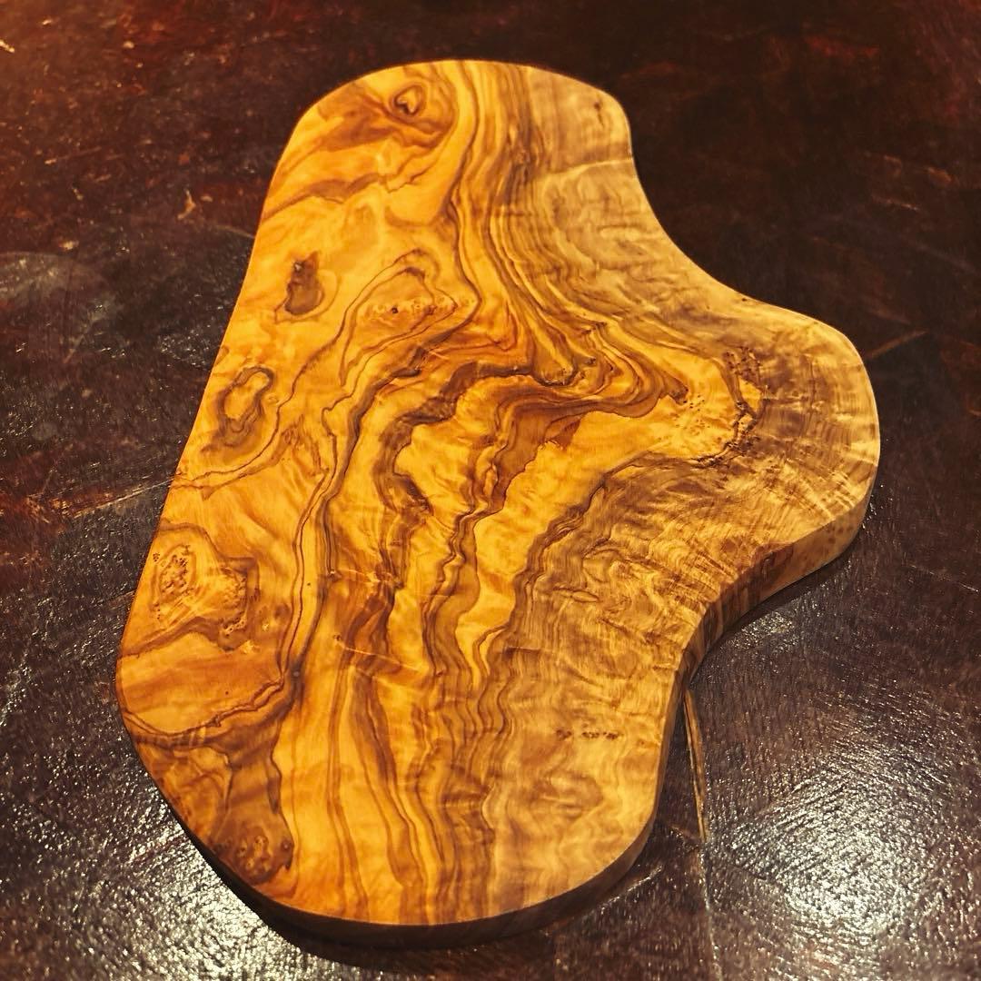 【AfricanSquare】オリーブナチュラルカッティングL NO3チュニジア