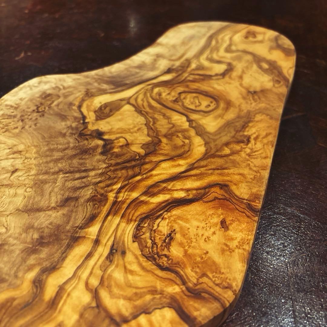 【AfricanSquare】オリーブナチュラルカッティングL NO3チュニジア