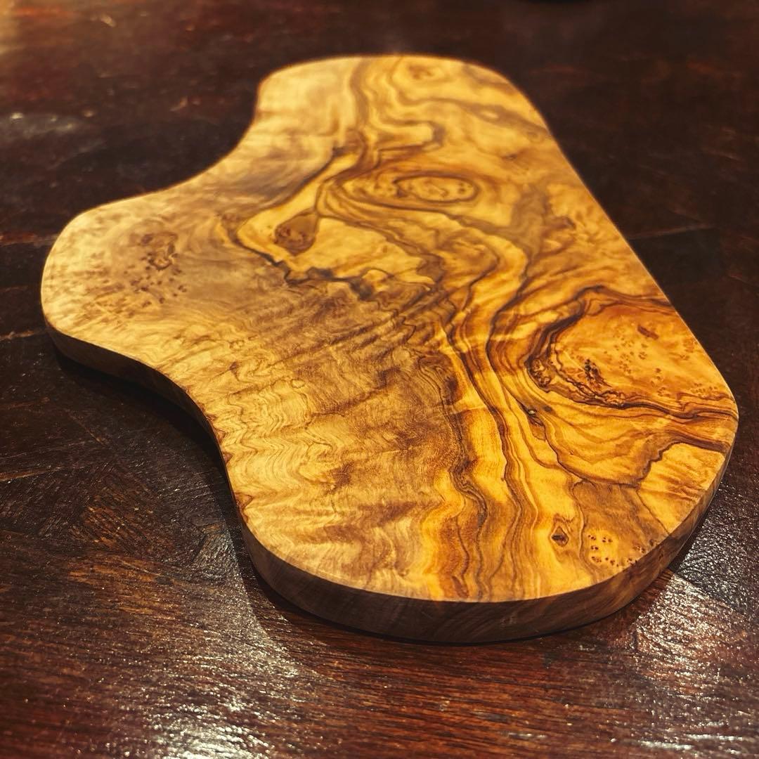 【AfricanSquare】オリーブナチュラルカッティングL NO3チュニジア