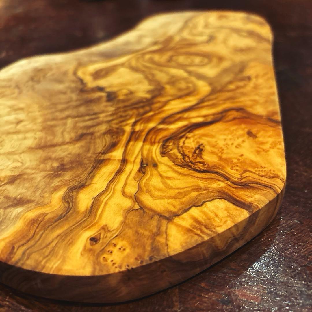 【AfricanSquare】オリーブナチュラルカッティングL NO3チュニジア