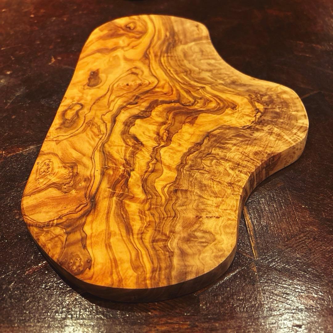 【AfricanSquare】オリーブナチュラルカッティングL NO3チュニジア