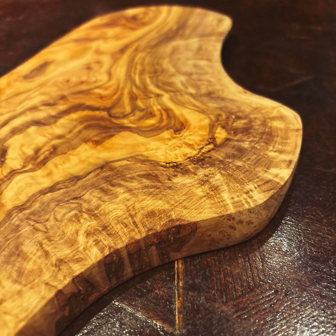 【AfricanSquare】オリーブナチュラルカッティングL NO3チュニジア