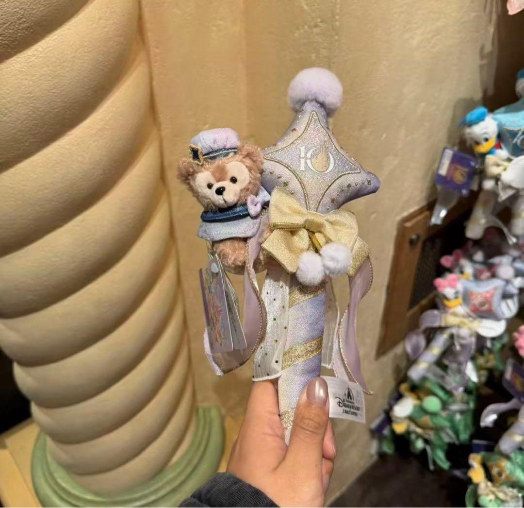 【3月23日まで限定】 上海ディズニー　10周年　新作グッズ　スティック　魔法棒