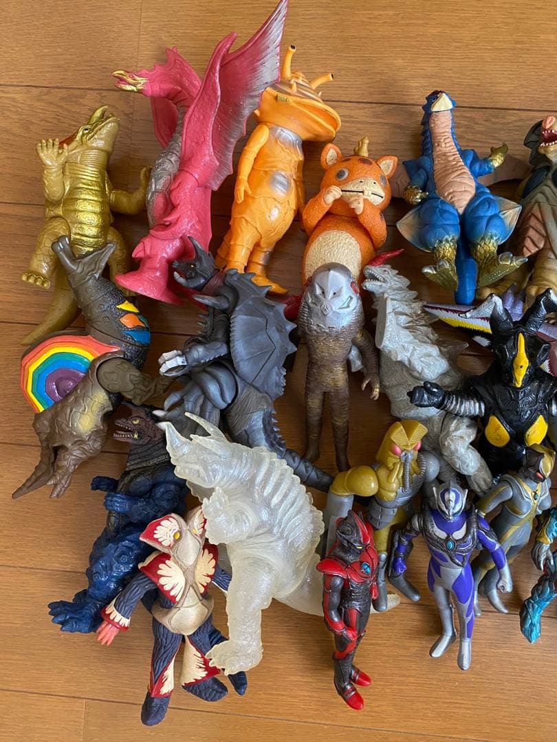 【中古品】ウルトラマンシリーズ 怪獣 ソフビフィギュア まとめ売り 限定品含む