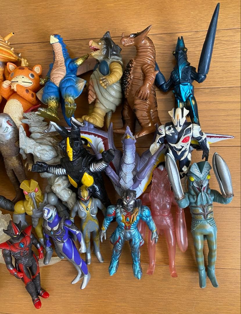 【中古品】ウルトラマンシリーズ 怪獣 ソフビフィギュア まとめ売り 限定品含む