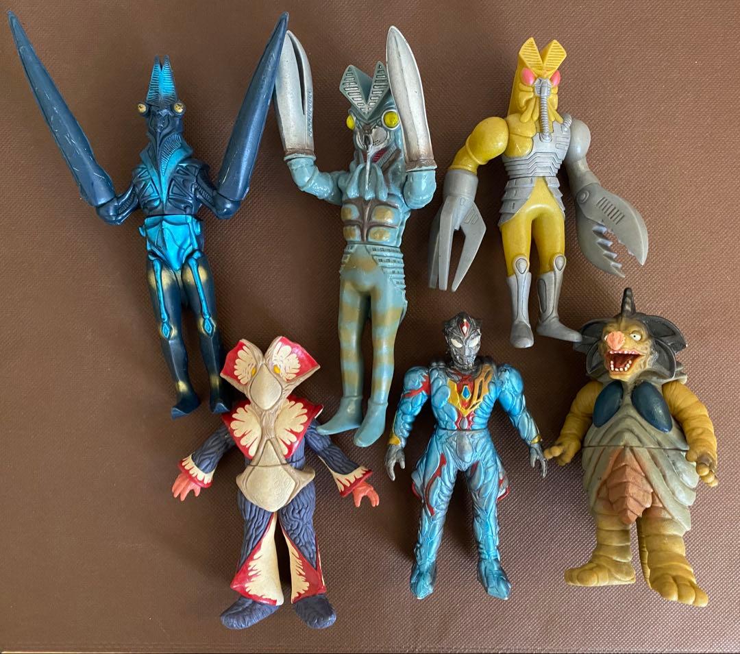 【中古品】ウルトラマンシリーズ 怪獣 ソフビフィギュア まとめ売り 限定品含む
