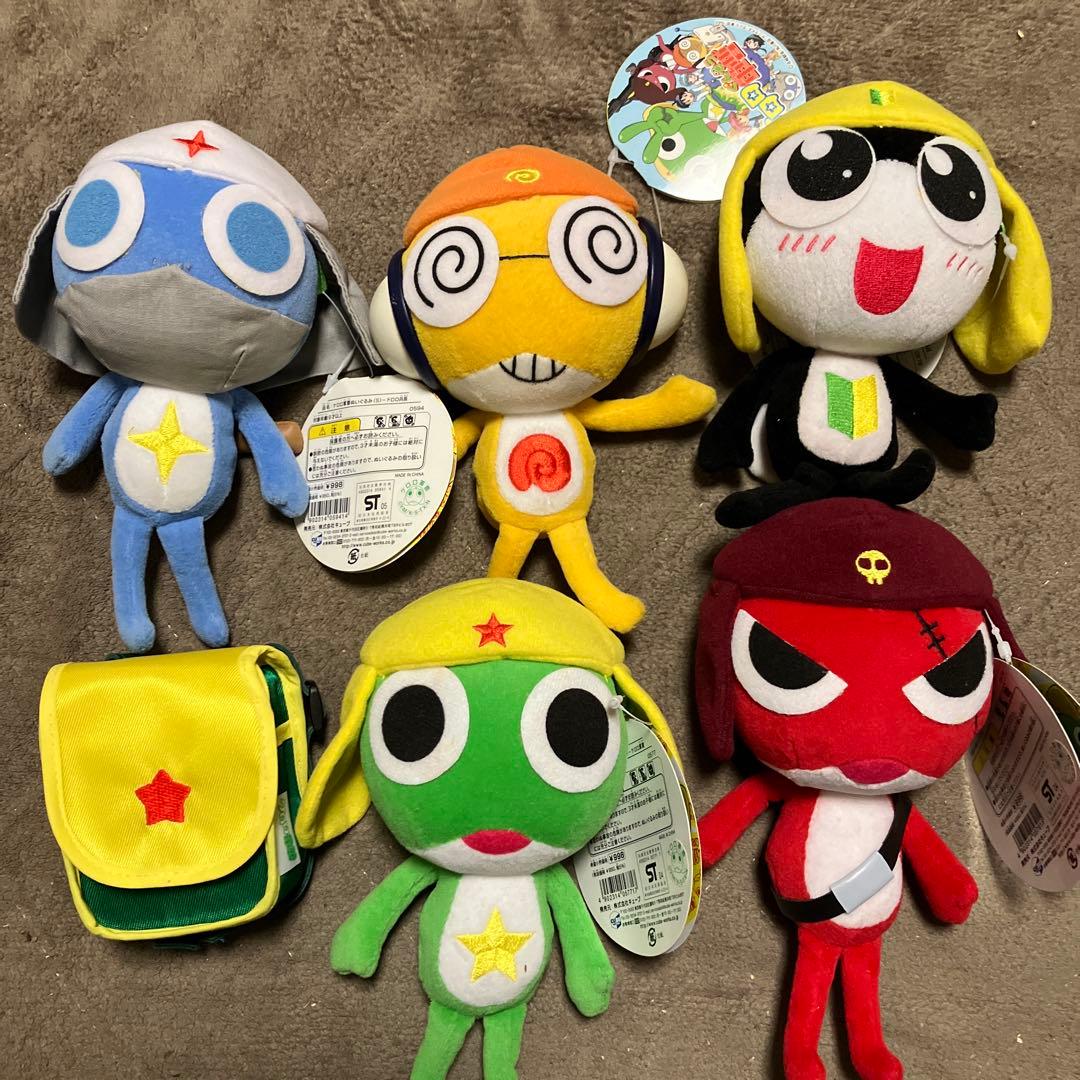 ケロロ軍曹ぬいぐるみセット