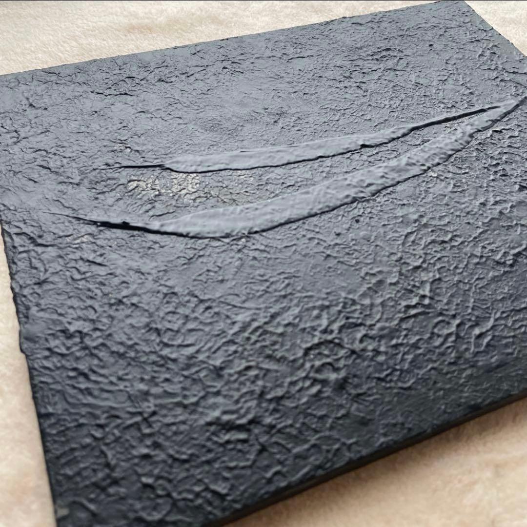 ミニマルブラックアート｜絵画　現代アート　抽象画　テクスチャーアート　モダン