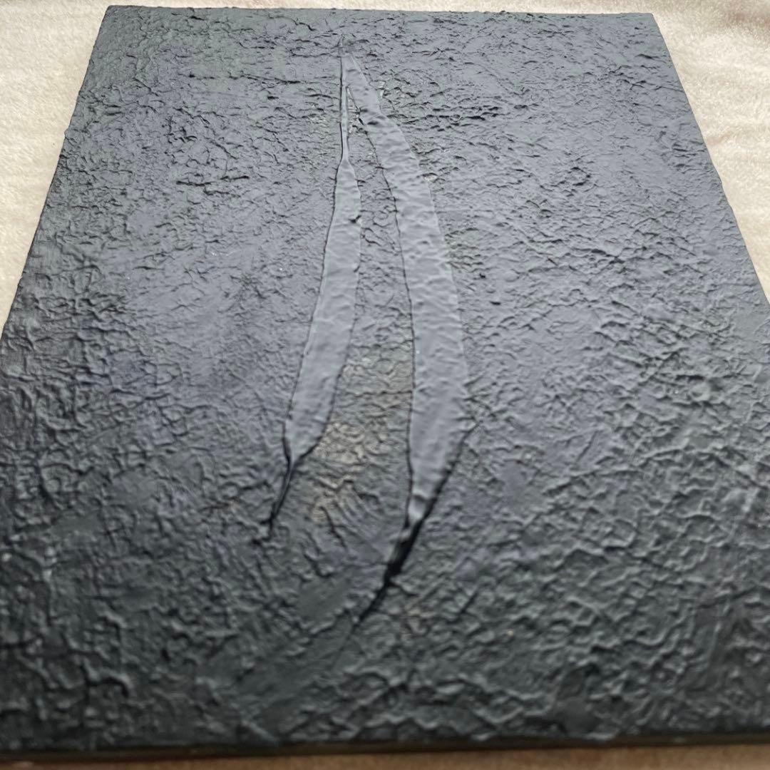 ミニマルブラックアート｜絵画　現代アート　抽象画　テクスチャーアート　モダン