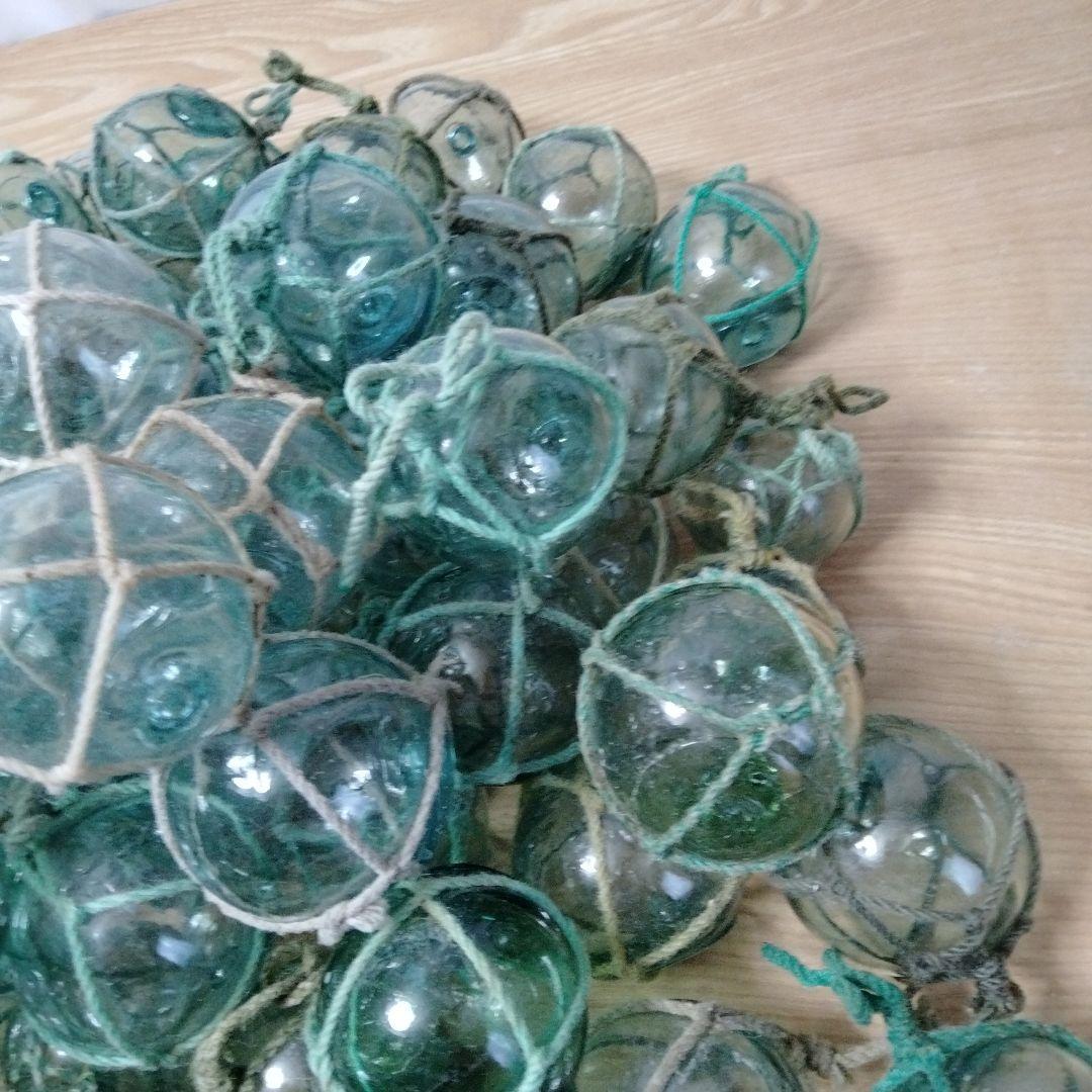 とも様おまとめ専用です。ガラス浮き球９７個＋７個　計１０４個　画像1枚目＋2枚目