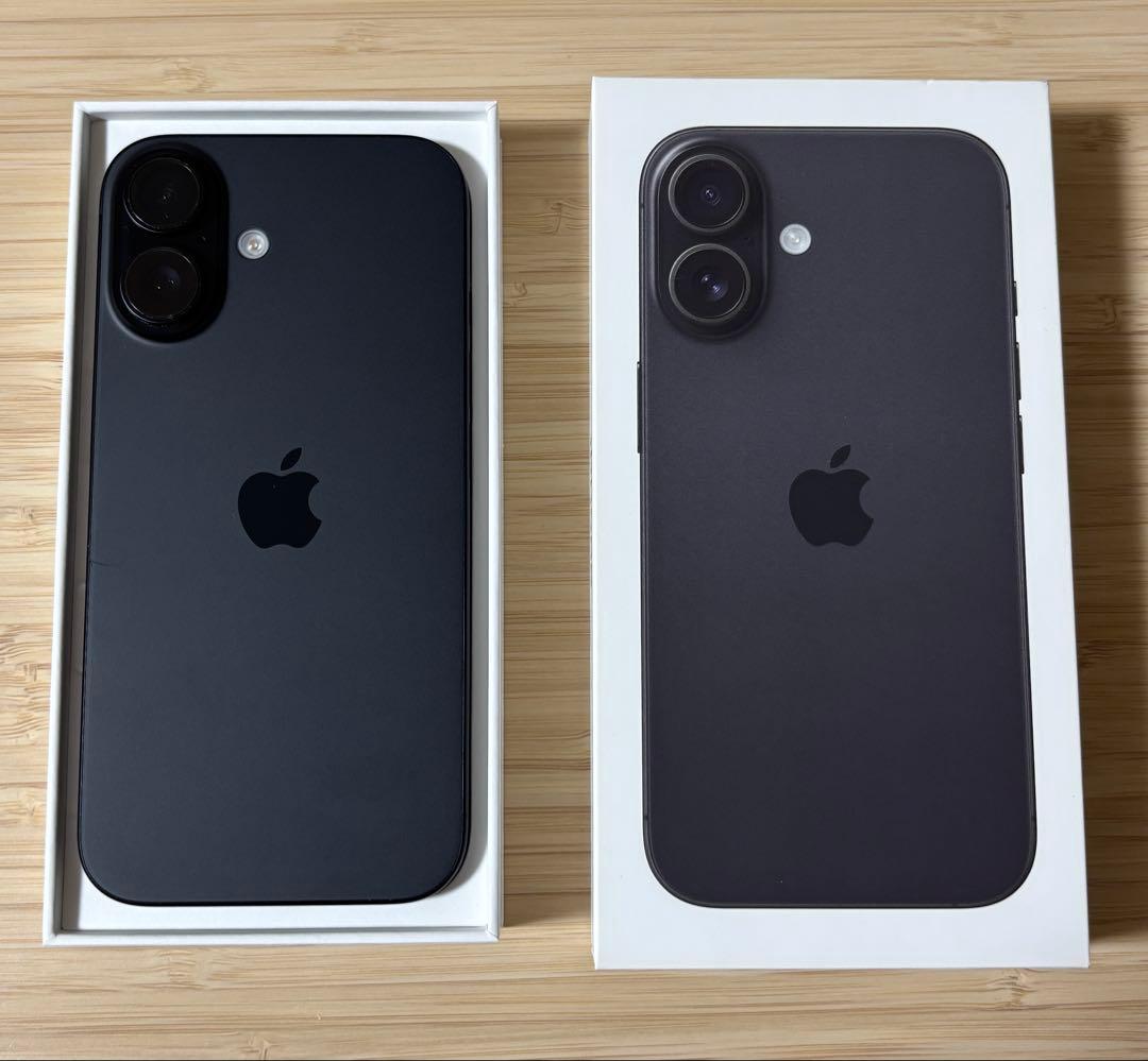 【美品】iPhone16 128GB ブラック