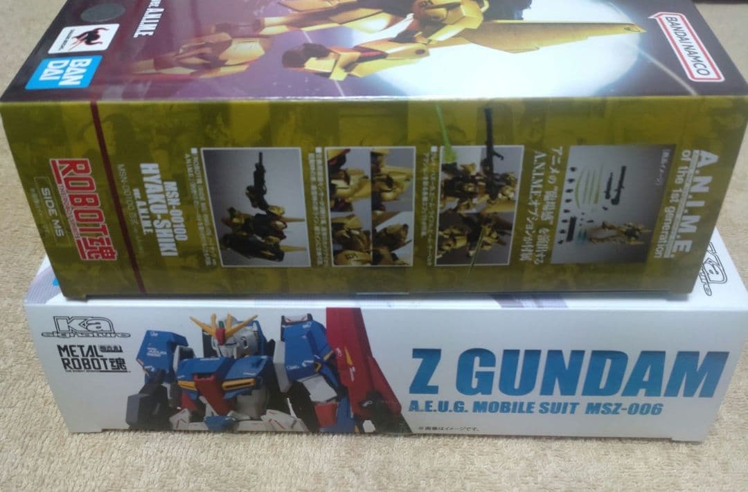 L*P様 メタルロボット魂 Zガンダム ロボット魂 百式