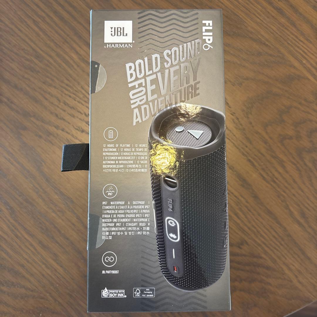 [新品未開封]JBL FLIP6 ワイヤレススピーカー