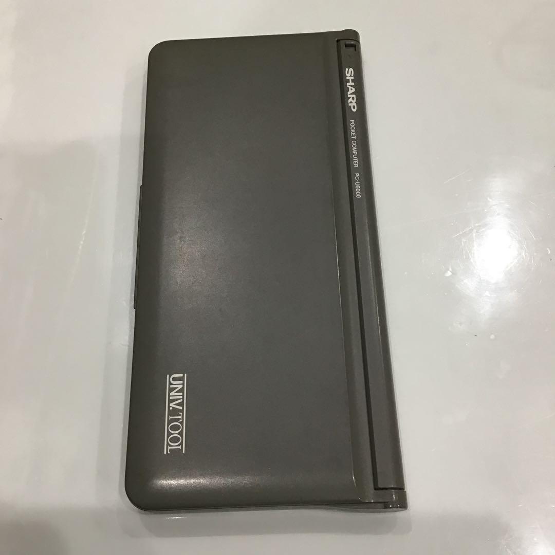SHARP ポケットコンピュータ PC-U6000 ✨ジャンク品✨