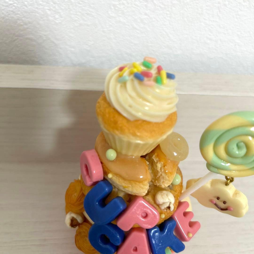 Lucky Cream Chocolate フェイクスイーツデコ　ケーキ　置物