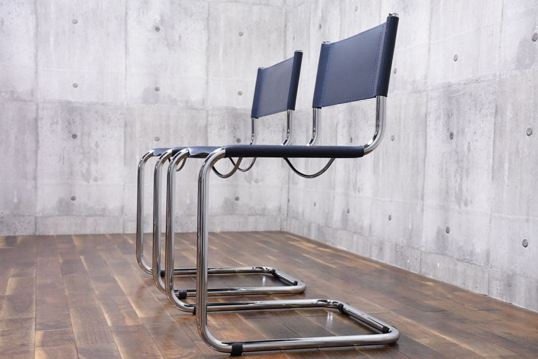 EGK33 Mart Stam マルトスタム カンティレバー サイドチェア 2脚