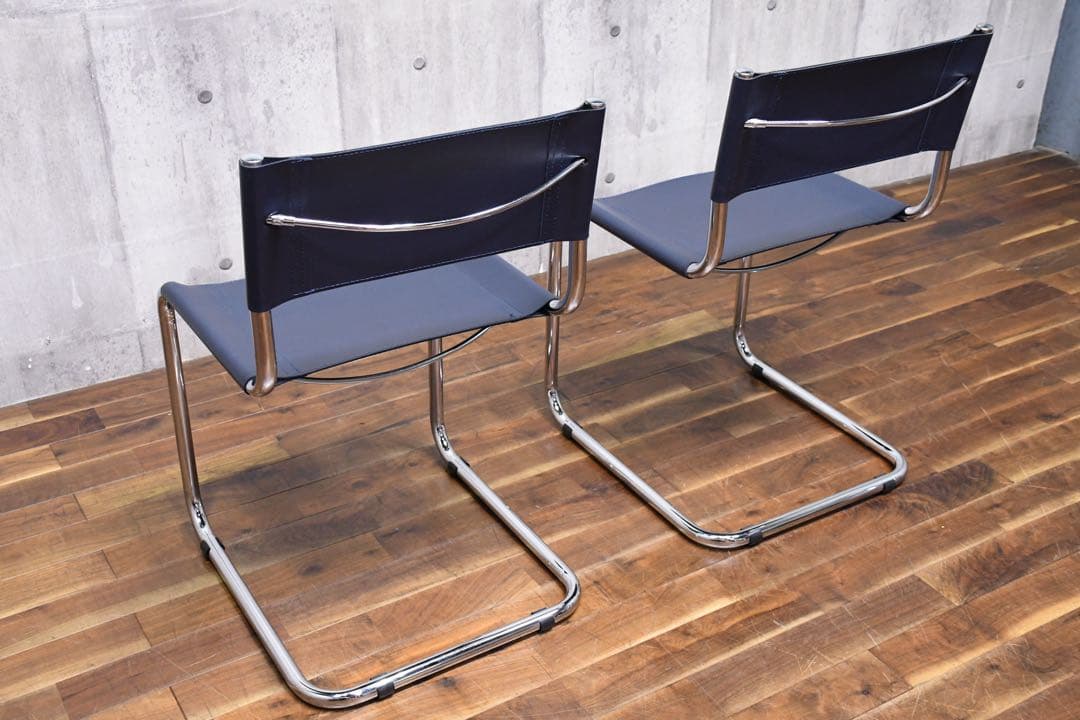 EGK33 Mart Stam マルトスタム カンティレバー サイドチェア 2脚