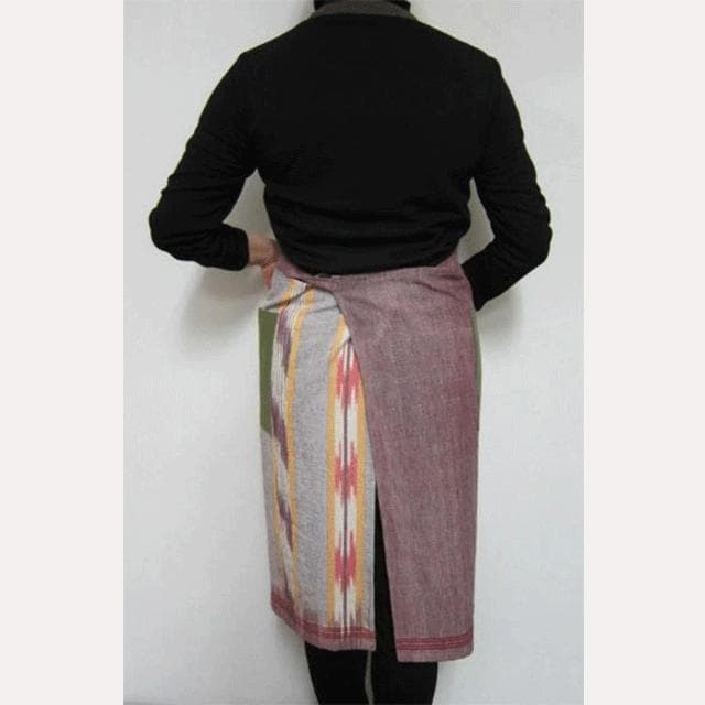 創作サロンエプロン・ ゆったりサイズ 母の日以外も嬉しい手作りをプレゼント