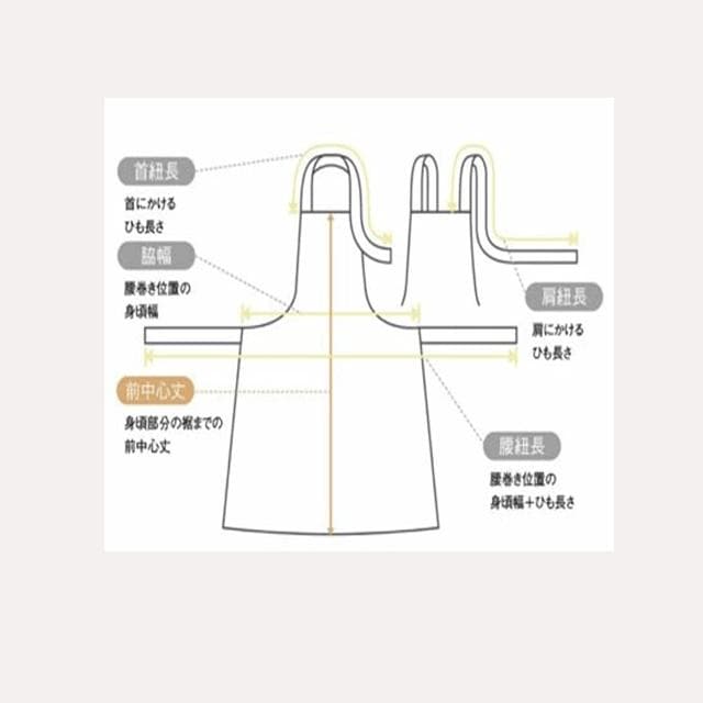 創作サロンエプロン・ ゆったりサイズ 母の日以外も嬉しい手作りをプレゼント