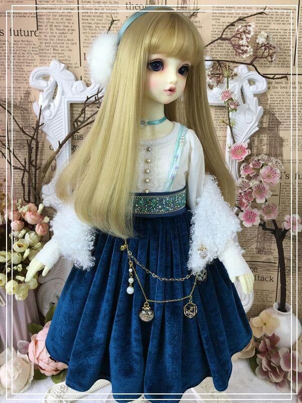 G09 BJD 1/3 ドール 衣装　洋服 ワンピース 6点セット ハンドメ