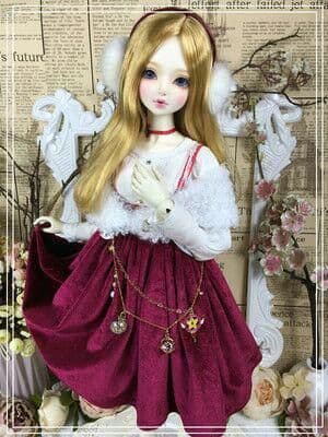 G09 BJD 1/3 ドール 衣装　洋服 ワンピース 6点セット ハンドメ