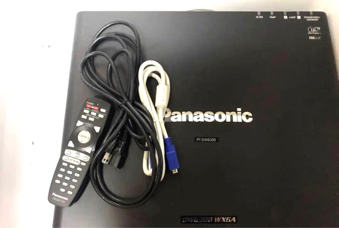 Panasonic プロジェクター　PT-DW6300K ★6000ルーメン