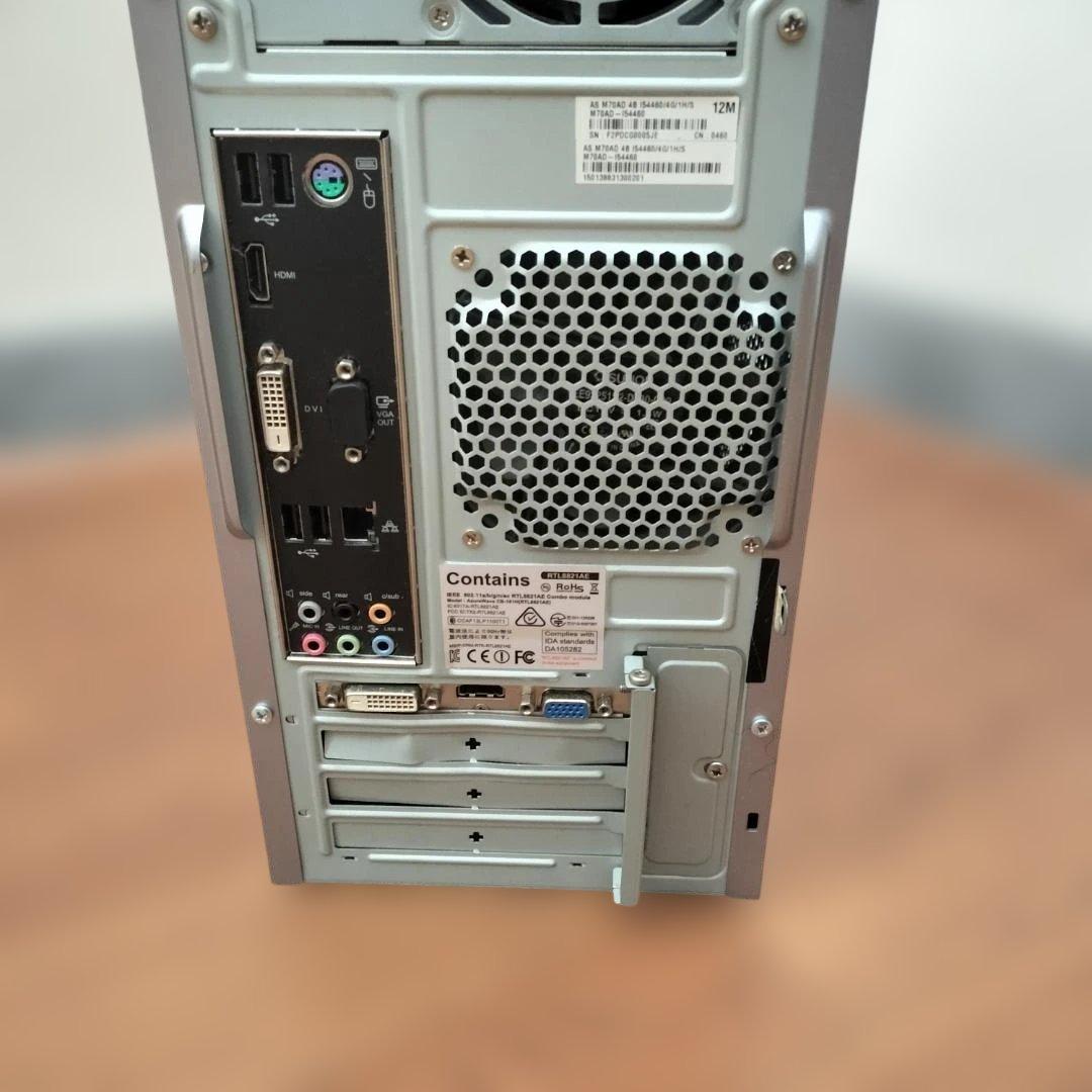 ASUS デスクトップPC M70AD | Core i5-4460