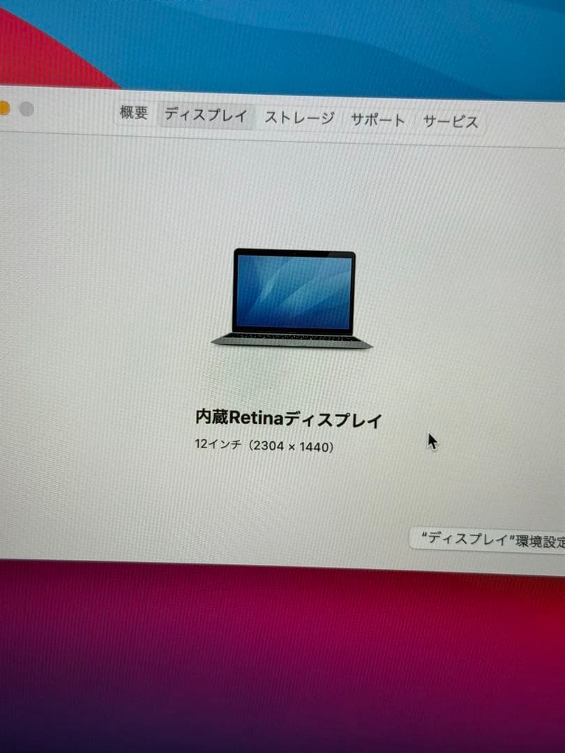 MacBook 12インチ　m3-8-256GB 超軽量 稀少