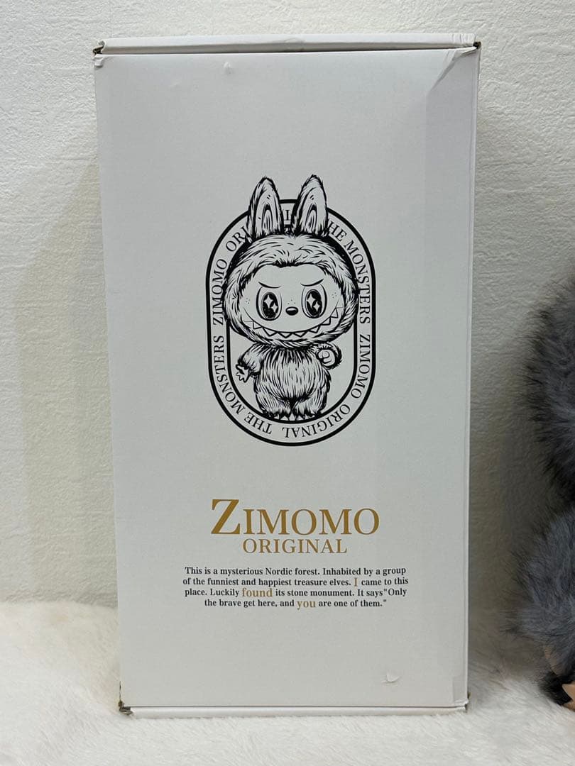 ジモモ BIGサイズ ぬいぐるみ labubu ZIMOMO ラブブ 38cm