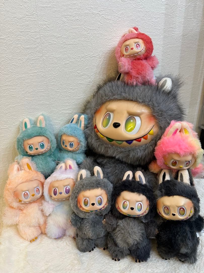 ジモモ BIGサイズ ぬいぐるみ labubu ZIMOMO ラブブ 38cm