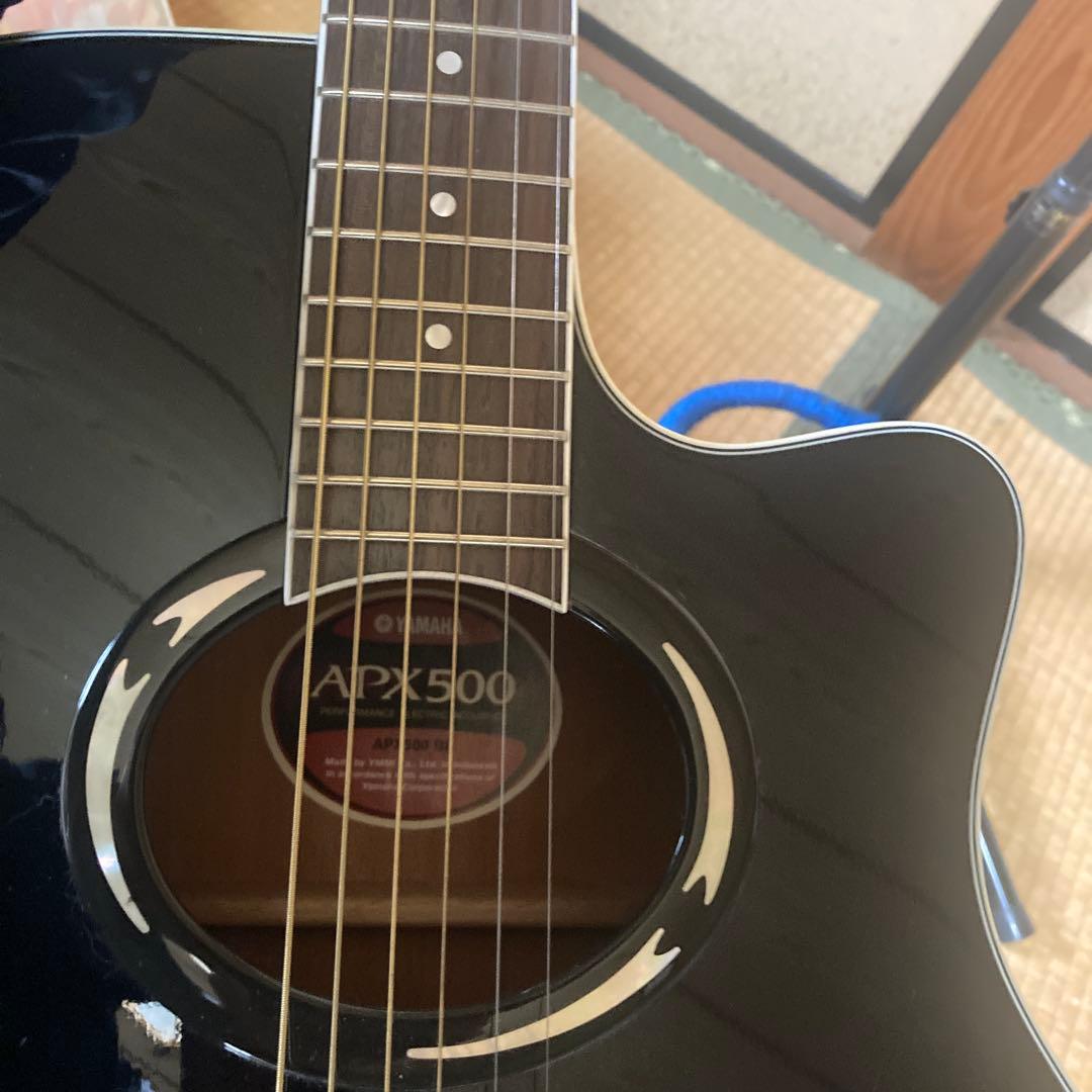 Yamaha APX500エレアコースティックギター ブラック