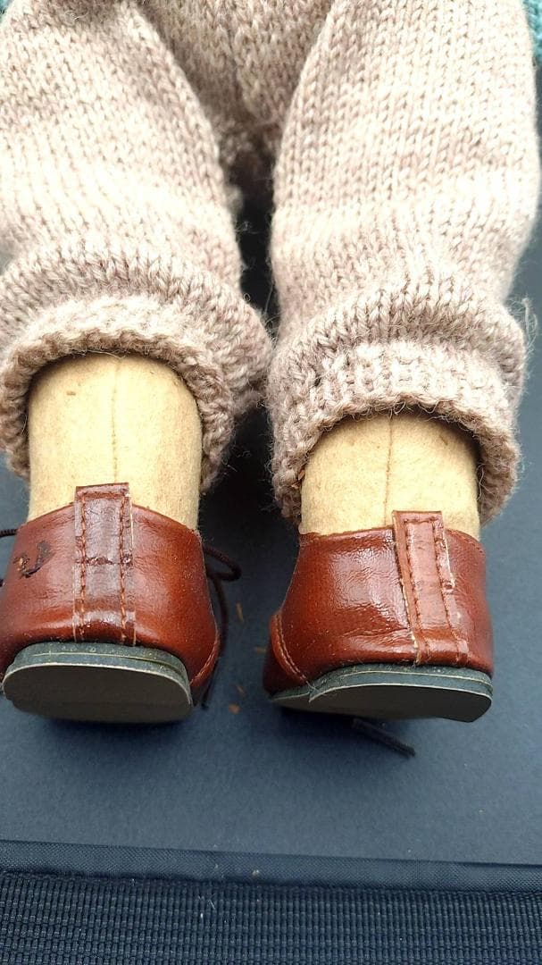 男の子のレンチドール lenci doll アンティーク ビスクドール　イタリア